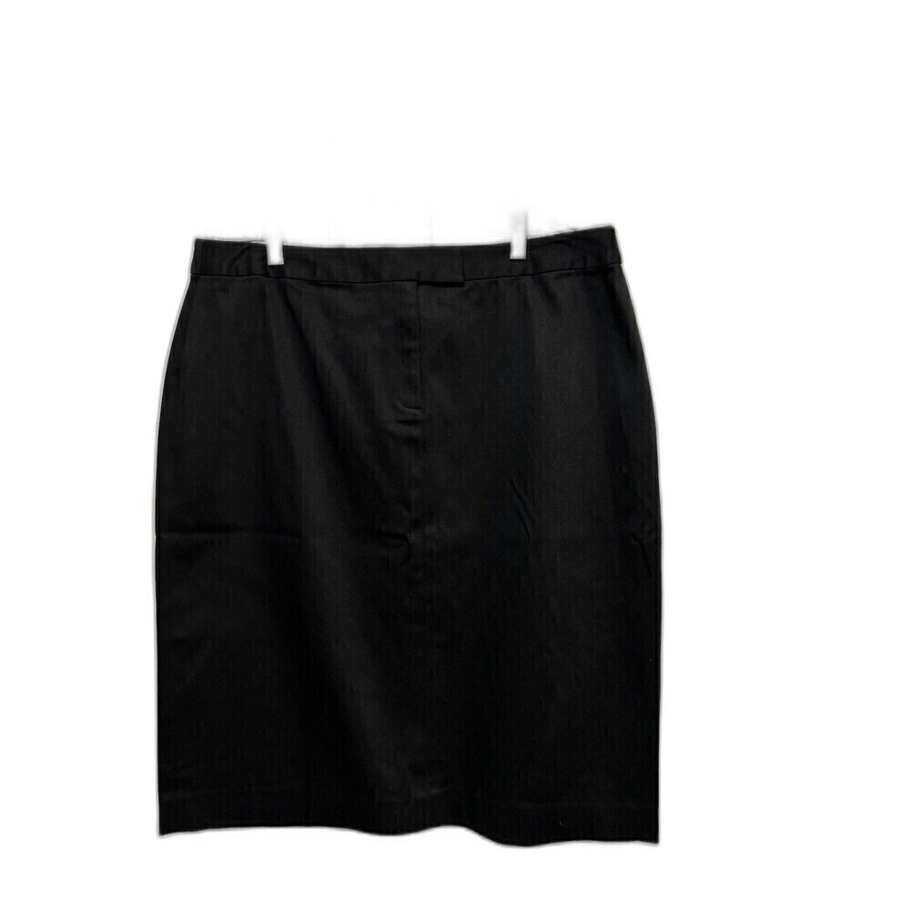 Vintage Bloomingdales‎ Skirt Pencil Straight Black Women’s Sz 16 Classic Career